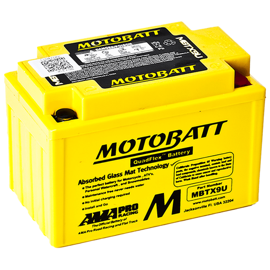 BATERIA YTX9 BS MOTOBATT MBTX9U