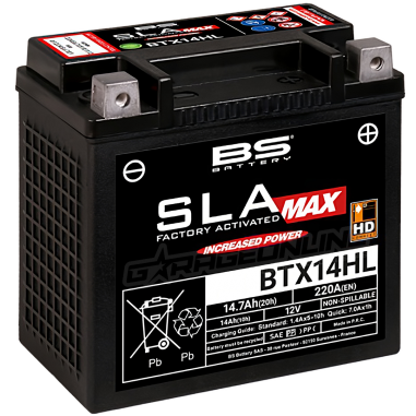 BATERIA YTX14HL BS BATTERY - PODER...