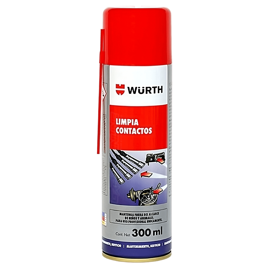 Würth - Limpiador de frenos profesional de 500 ml, desengrasar