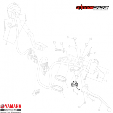 SENSOR SWITCH DE EMBRAGUE YAMAHA...