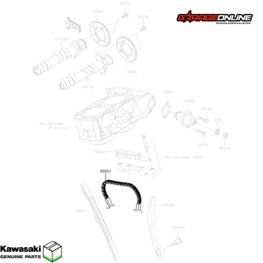 CADENA DISTRIBUCIÓN KAWASAKI NINJA...