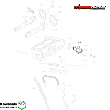 TENSOR CADENA DISTRIBUCIÓN KAWASAKI...