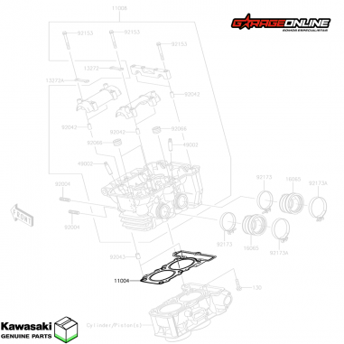 EMPAQUETADURA CULATA KAWASAKI NINJA...