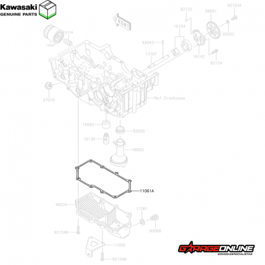 EMPAQUETADURA CARTER KAWASAKI NINJA...