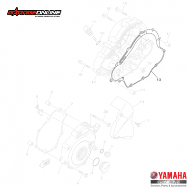 EMPAQUETADURA EMBRAGUE YAMAHA YZF R15...