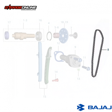 CADENA DISTRIBUCION BAJAJ BAJAJ NS...