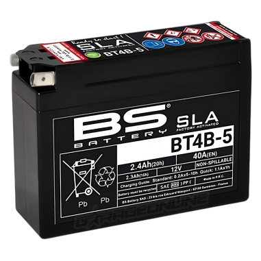 BATERIA YT4B-5 BS BATTERY