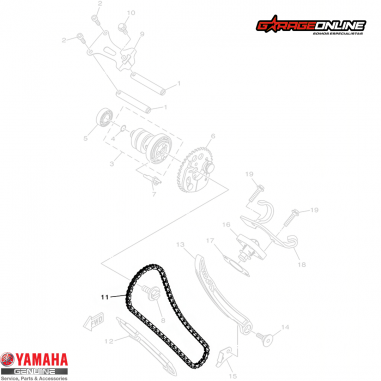 CADENA DISTRIBUCION YAMAHA YZF-R15 V3...