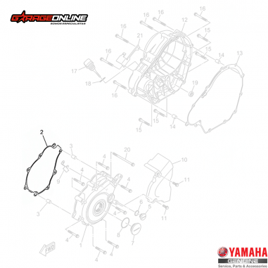 EMPAQUETADURA ESTATOR YAMAHA YZF-R15...