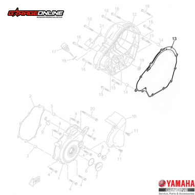 EMPAQUETADURA EMBRAGUE YAMAHA YZF-R15...