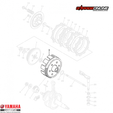 CAMPANA EMBRAGUE YAMAHA YZF-R15 V2...