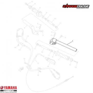 SEMIMANILLAR IZQUIERDO YAMAHA YZF-R15...