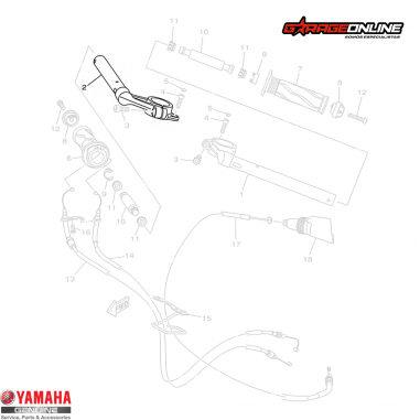 SEMIMANILLAR DERECHO YAMAHA YZF-R15...