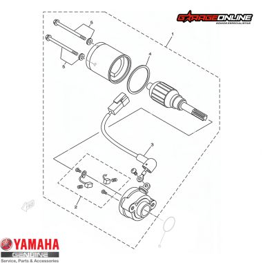 MOTOR DE PARTIDA YAMAHA YZF-R15 V4...