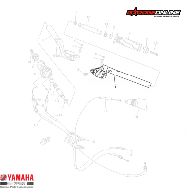 SEMIMANILLAR IZQUIERDO YAMAHA YZF-R15...