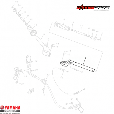 SEMIMANILLAR IZQUIERDO YAMAHA YZF-R3...