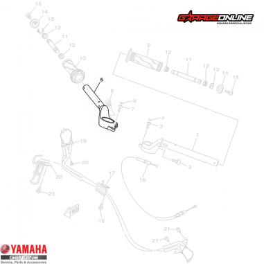 SEMIMANILLAR DERECHO YAMAHA YZF-R3...