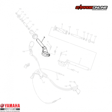 SEMIMANILLAR DERECHO YAMAHA YZF-R3A...