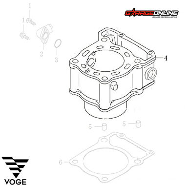 CILINDRO ESTANDAR VOGE 300 GENUINO