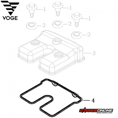 EMPAQUE TAPA VALVULA VOGE 300 GENUINO