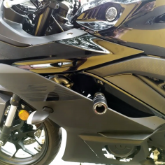  Protector de maneta de motocicleta Protector de manillar  Embrague de freno para Y- amaha MT- 07 MT07 2015-2019 2020 2021 (color :  verde) : Automotriz