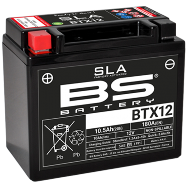 BATERIA YTX12 BS BATTERY