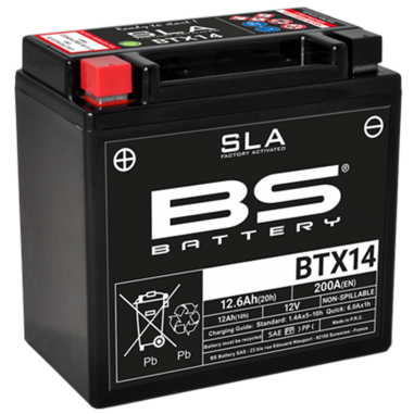 BATERIA YTX14 BS BATTERY