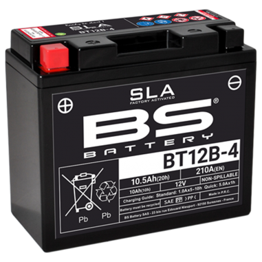 BATERIA YT12B-4 BS BATTERY