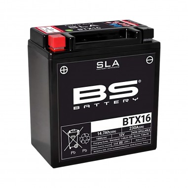 BATERIA YTX16 BS BATTERY